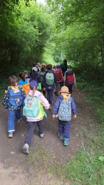 Bildgalerie Primarschule - Exkursion in die Thurauen: Wie Tiere bauen